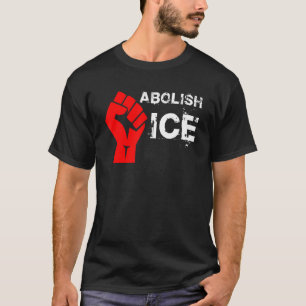 Abolish Ice Abolish Police Graphic T-Shirt