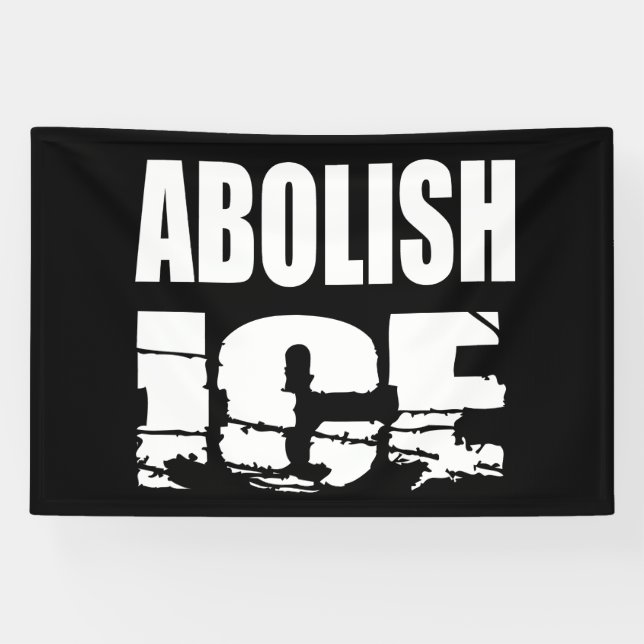 Abolish ICE Banner (Horizontal)