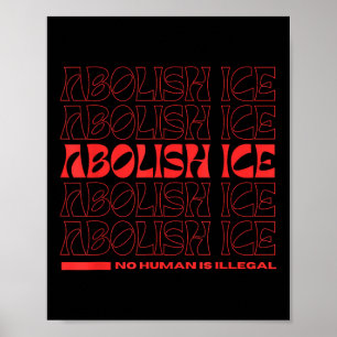 Abolish Ice Immigration Protests Usa Los Angeles A Poster