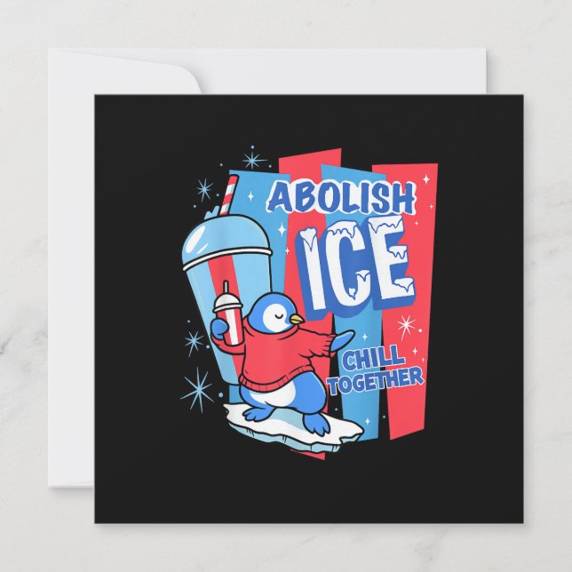 Abolish Ice Invitation (Front)