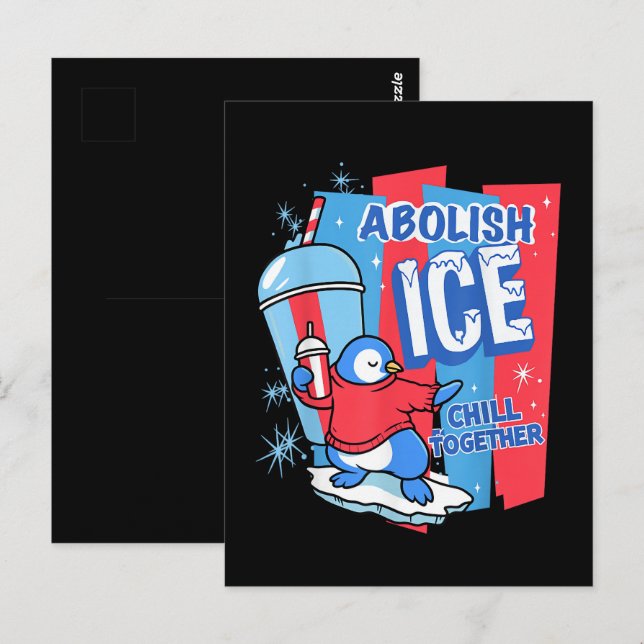 Abolish Ice Postcard (Front/Back)