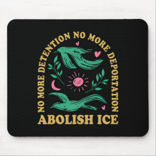 Abolish Ice Retro Protest And Resist Support Immig Mouse Pad