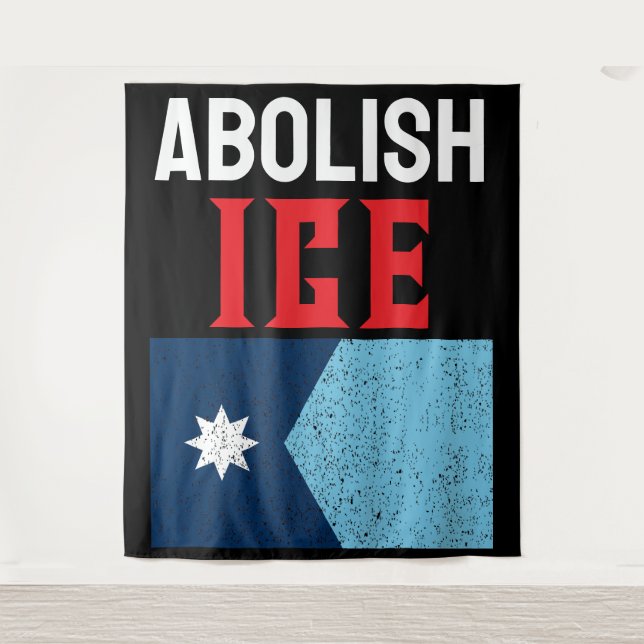 Abolish ICE Tapestry (Front)