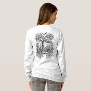 Abolish Nuclear Weapons light long-sleeved T-shirt