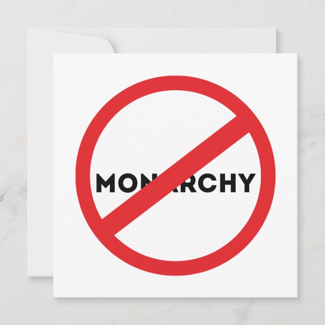 Abolish the Monarchy  (Front)