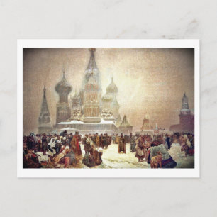 Abolition of Serfdom in Russia 1914 Postcard