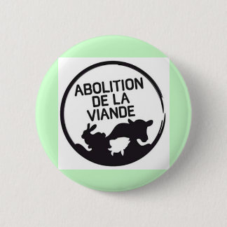 abolition of the meat SWIPES IN! 6 Cm Round Badge