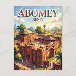 Abomey Royal Palaces Benin Postcard