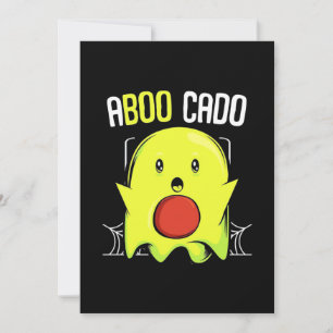 Aboocado Avocado Halloween Save The Date