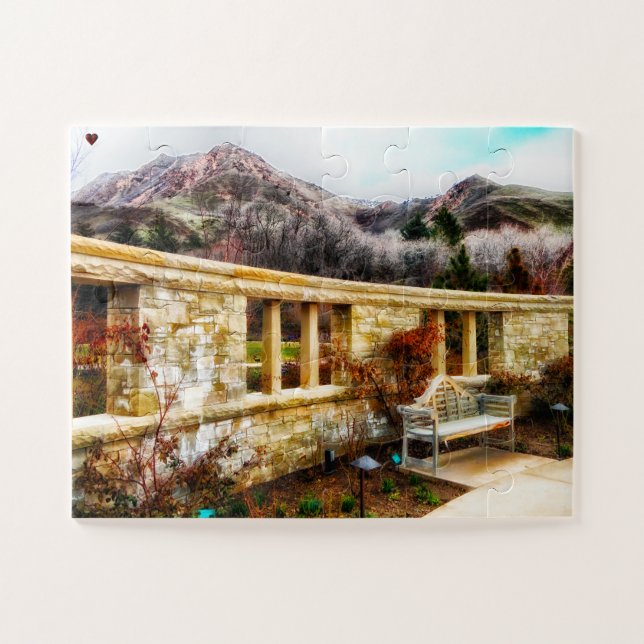 Aboretum Salt Lake City Jigsaw Puzzle (Horizontal)