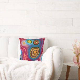 Aboriginal Abstract Art Vol 01 Cushion