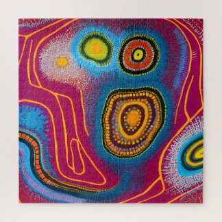 Aboriginal Abstract Art Vol 01 Jigsaw Puzzle