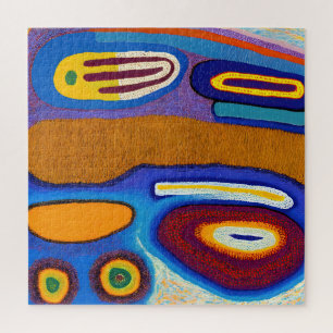 Aboriginal Abstract Art Vol 04 Jigsaw Puzzle