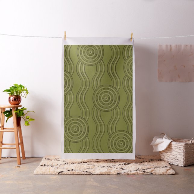 Aboriginal Art Bush Fabric (In Situ)