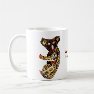 Aboriginal Art Koala Wild Animal Coffee Mug