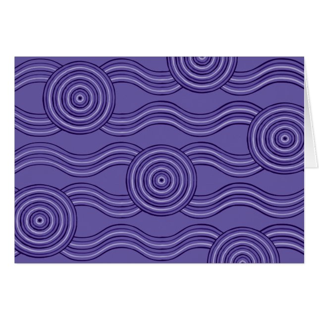 Aboriginal art melaleuca (Front Horizontal)