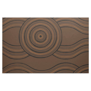 Aboriginal Art Soil Fabric