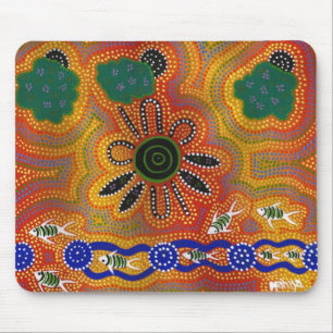 Aboriginal Artwork Mouse Pad