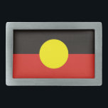 aboriginal australia country flag belt buckle<br><div class="desc">aboriginal australia country flag</div>