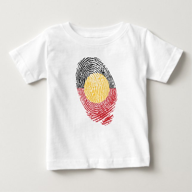 Aboriginal Australia fingerprints  Baby T-Shirt (Front)