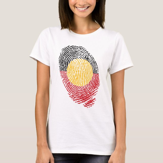 Aboriginal Australia fingerprints  T-Shirt (Front)