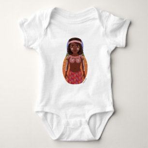 Aboriginal Australian Matryoshka Baby Bodysuit