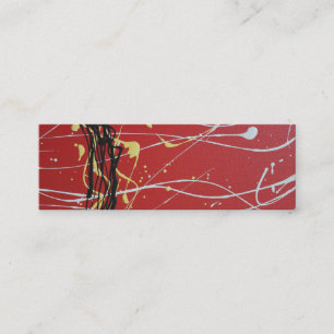 Aboriginal Colors I, on Slim Style Business Cards