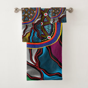 Aboriginal Design-15 Towel