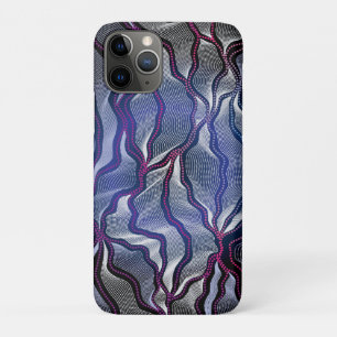 Aboriginal Design-16 Beach Towel iPhone 11 Pro Case