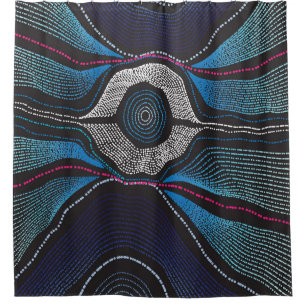 Aboriginal Design-3 Shower Curtain