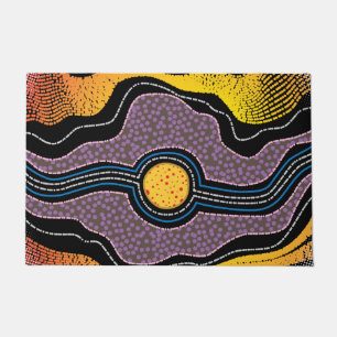 Aboriginal Design One Doormat