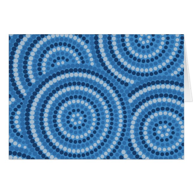 Aboriginal Dot Painting (Front Horizontal)