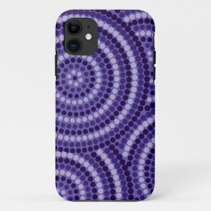 Aboriginal dot painting iPhone 11 case