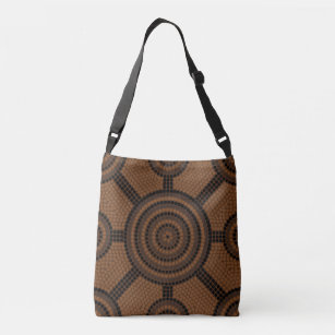 Aboriginal dot painting crossbody bag