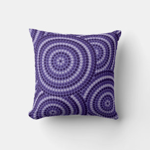 Aboriginal dot painting cushion