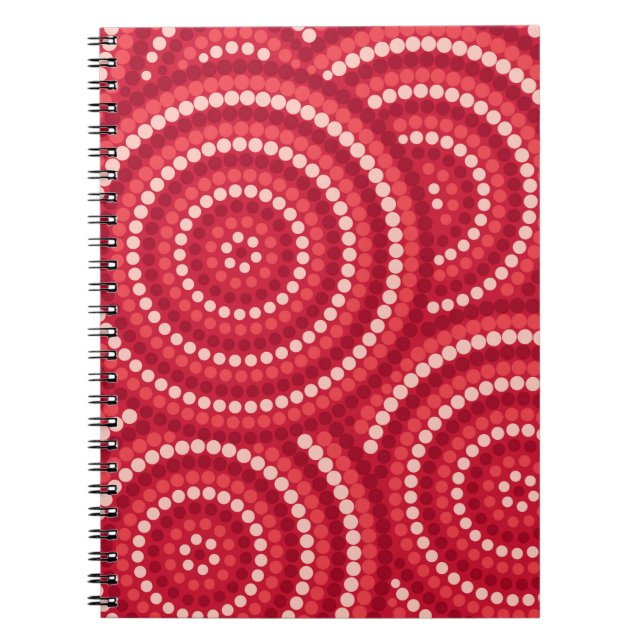 Aboriginal Dot Painting Notebook (Front)
