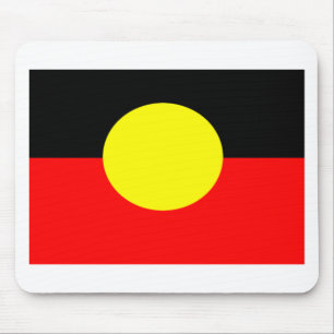 aboriginal-Flag Mouse Pad