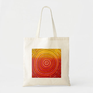 Aboriginal inspired tote bag