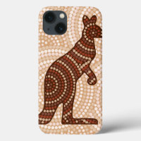 Aboriginal kangaroo dot painting