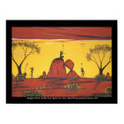 Aboriginal Landscape painting By Glen Evans