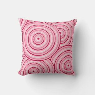 Aboriginal line painting cushion