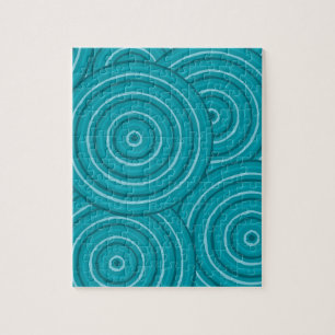 Aboriginal line painting jigsaw puzzle