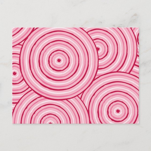 Aboriginal line painting postcard (Front)