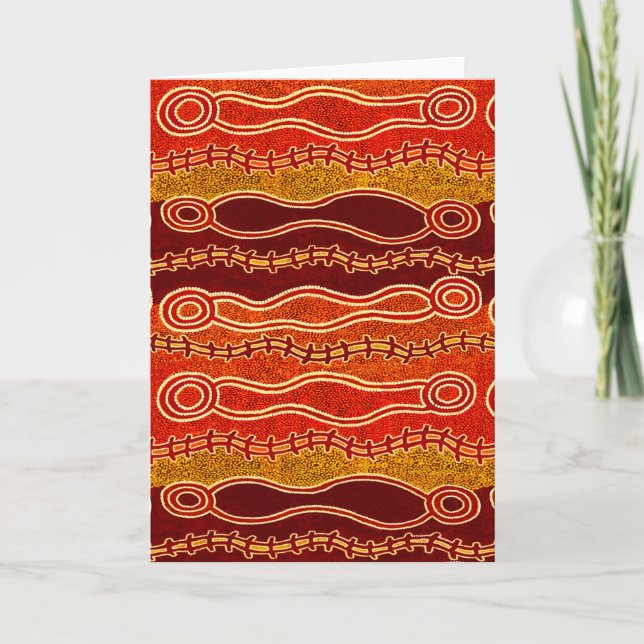 Aboriginal Serpents . Card (Front)