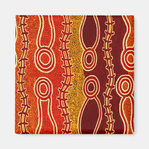 Aboriginal Serpents . Magnet