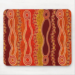 Aboriginal Serpents . Mouse Pad