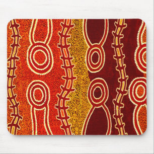 Aboriginal Serpents . Mouse Pad