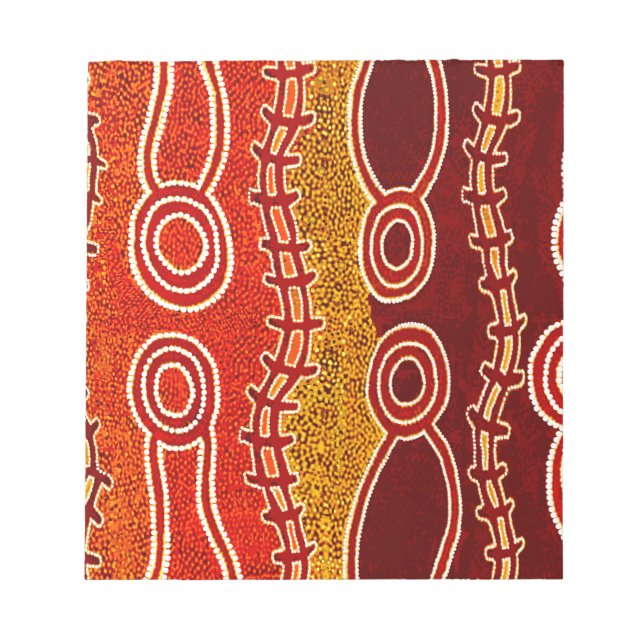 Aboriginal Serpents . Notepad (Front)