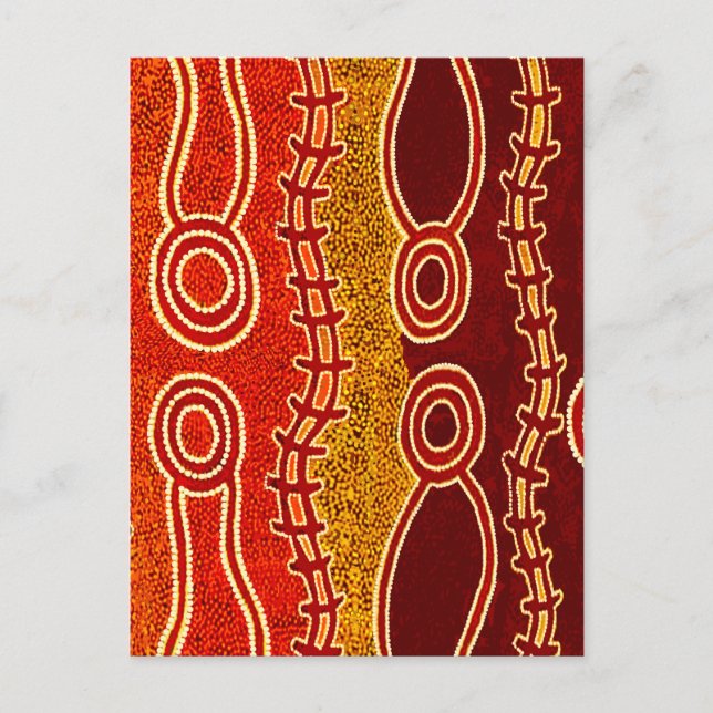 Aboriginal Serpents . Postcard (Front)