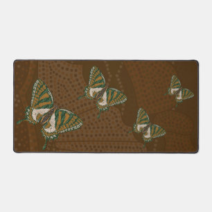 Aboriginal Swallowtail Desk Mat